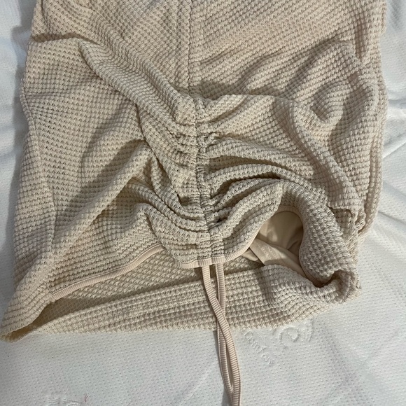 beige beach cover up - Picture 2 of 3